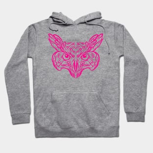 Pink owl Hoodie